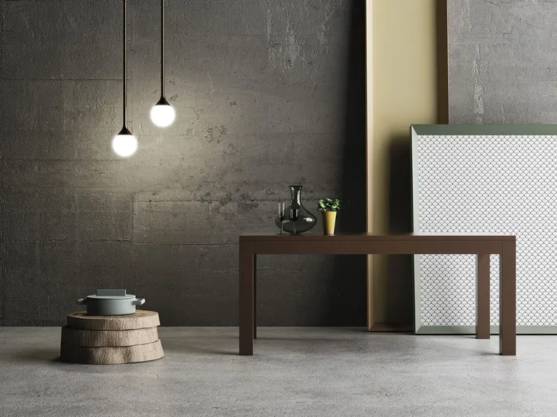 Tavolo Bridge in legno di rovere massello di Imperial Line