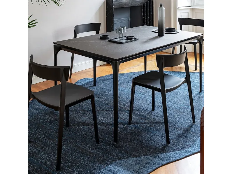 Tavolo allungabile Silhouette di Calligaris