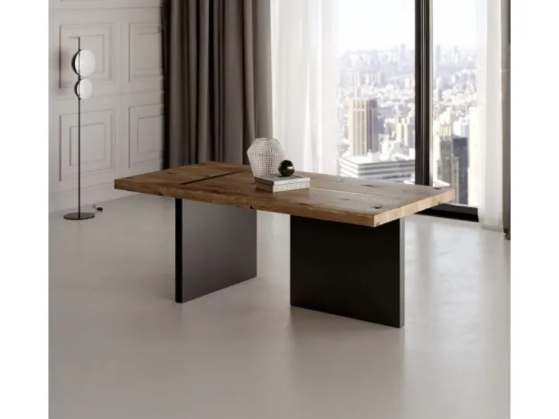 Tavolo Caracas in rovere invecchiato di Le Fablier