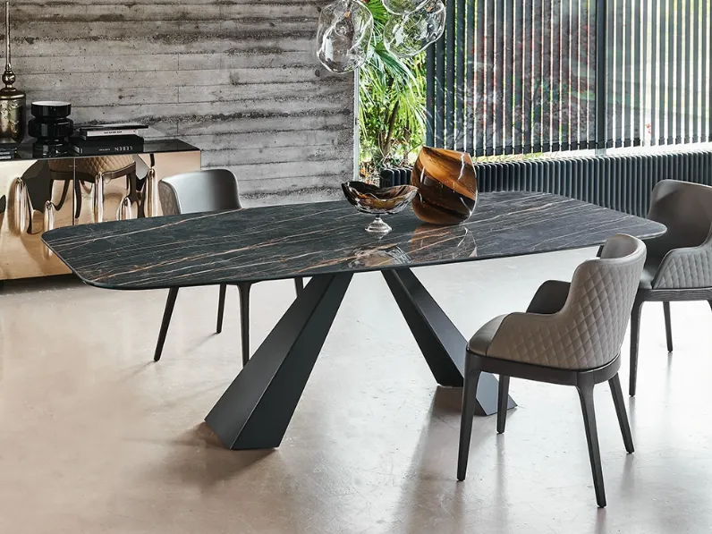 Tavolo Eliot Keramik di Cattelan Italia