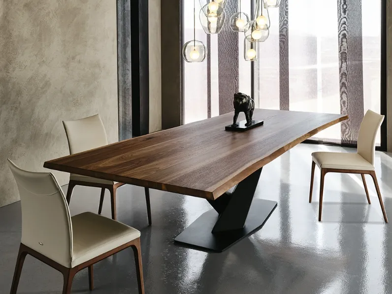 Tavolo con piano in legno Stratos Wood di Cattelan Italia