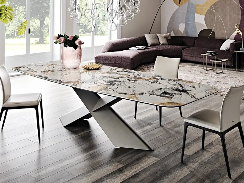 Tavolo Tyron Keramik di Cattelan Italia