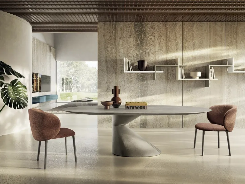 Tavolo Chapeau 2888 in resina di Lago