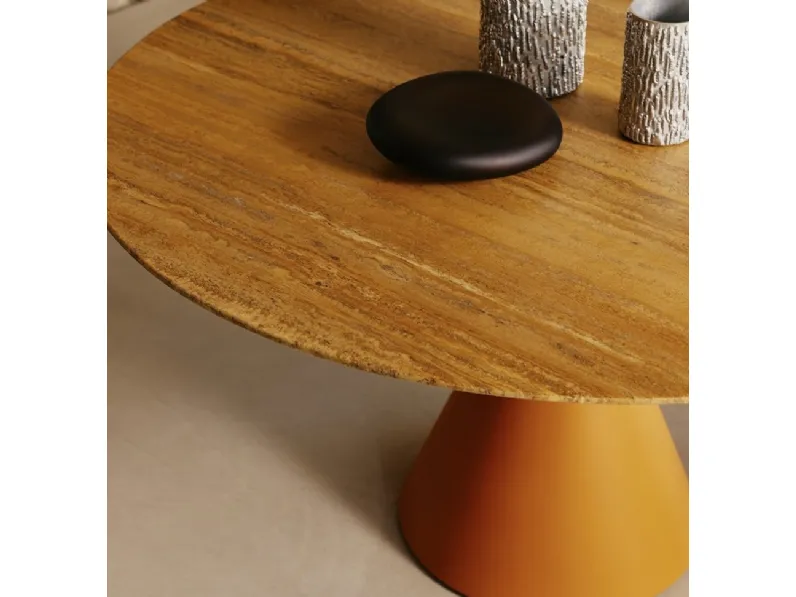 Tavolo Clay in marmo di Desalto