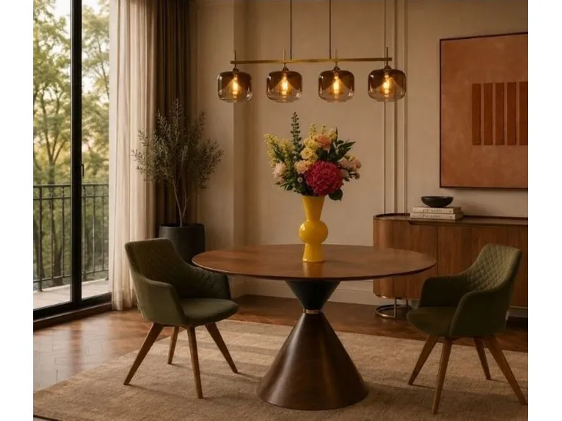 Tavolo Cono in noce di Kare Design