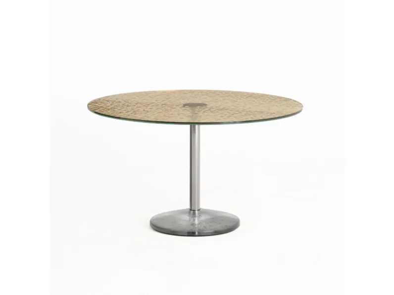 Tavolo rotondo Contro Peso di Glas Italia