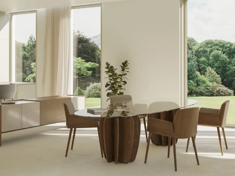 Tavolo Coral Glass di Punt Mobles