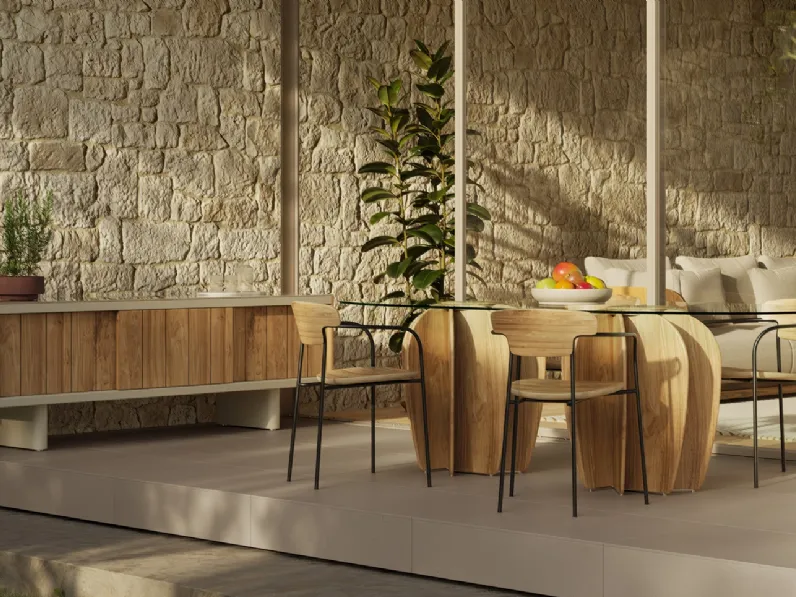 Tavolo Coral Glass di Punt Mobles