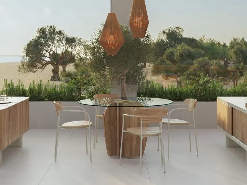 Tavolo Coral Glass di Punt Mobles