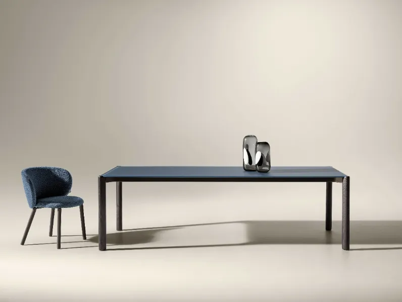 Tavolo in vetro Correr Slim 2762G di Lago