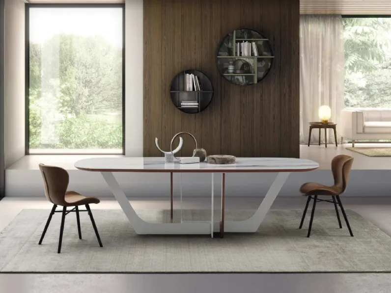 Tavolo Piano Cosmopolitan My Glass di Devina Nais