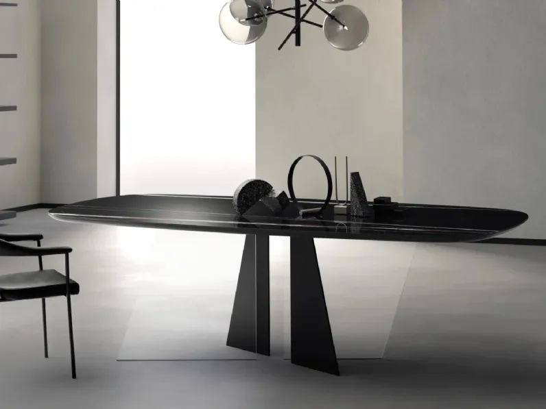 Tavolo Piano Cosmopolitan My Glass di Devina Nais