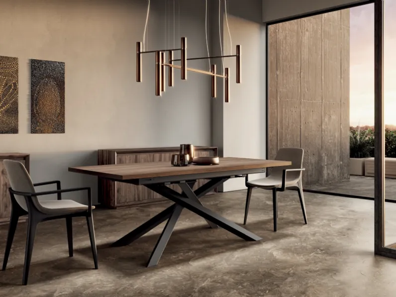 Tavolo allungabile Dam2 di Pizzolato