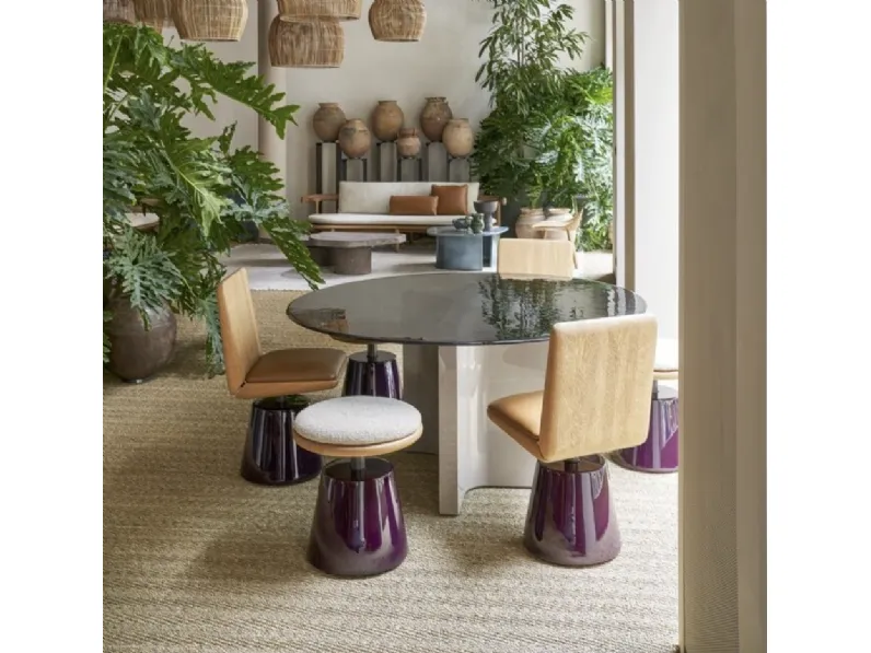 Tavolo rotondo Dharma di Baxter