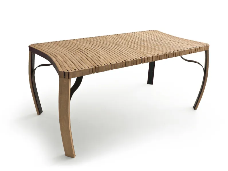 Tavolo Doga in legno di rovere di Riva1920