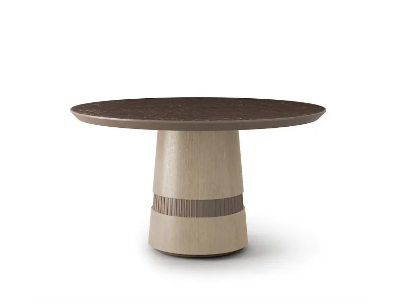 Tavolo rotondo Drum di Fasolin