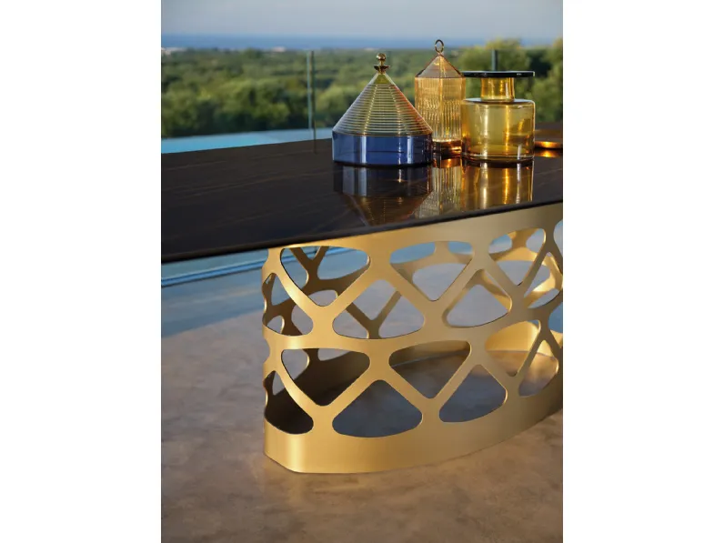 Tavolo Eclipse T56 Oro di Friulsedie