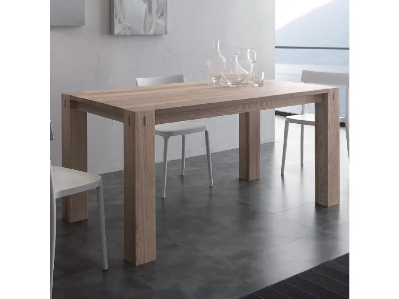 Tavolo Factory 2 allunghe di La Seggiola