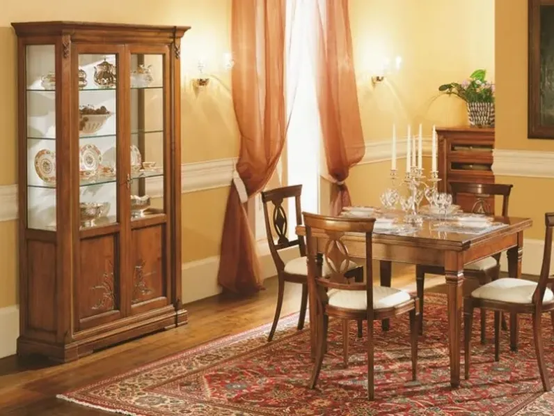 Tavolo quadrato Fenice 1849 di Bamart