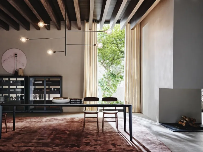 Tavolo Filigree con top in Vetro di Molteni & C