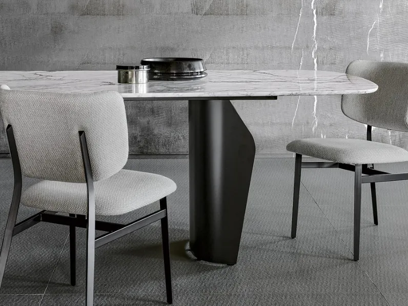 Tavolo Flame in Marmo di Bonaldo