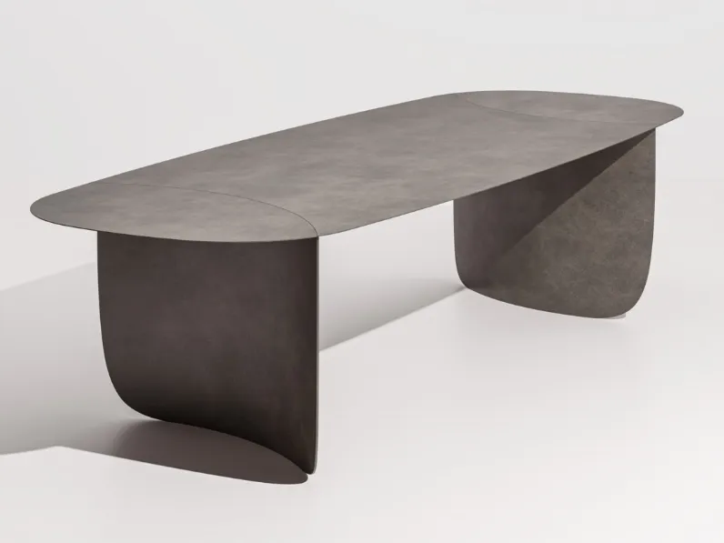 Tavolo Foil in metallo di Ronda Design