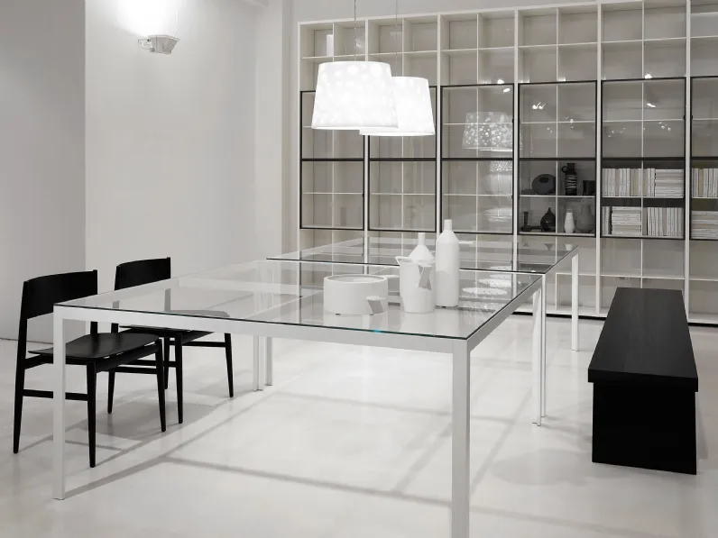 Tavolo Fractal-Vetro Porro