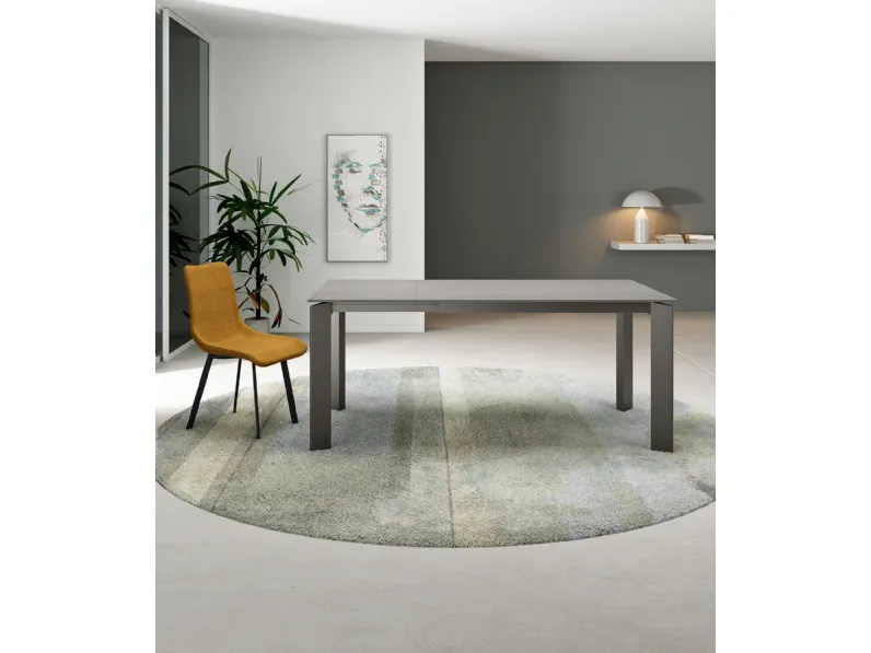 Tavolo Frame con top in ceramica di Stones