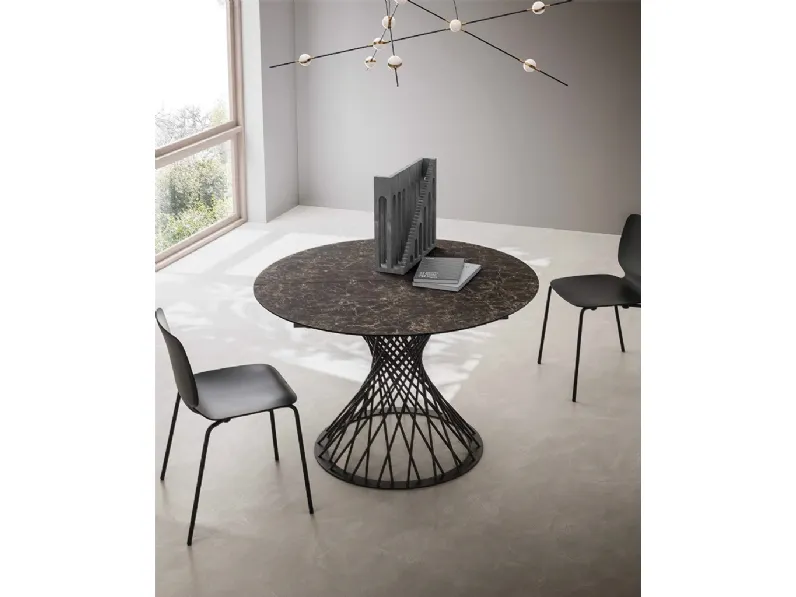 Tavolo rotondo allungabile Franz di La Primavera