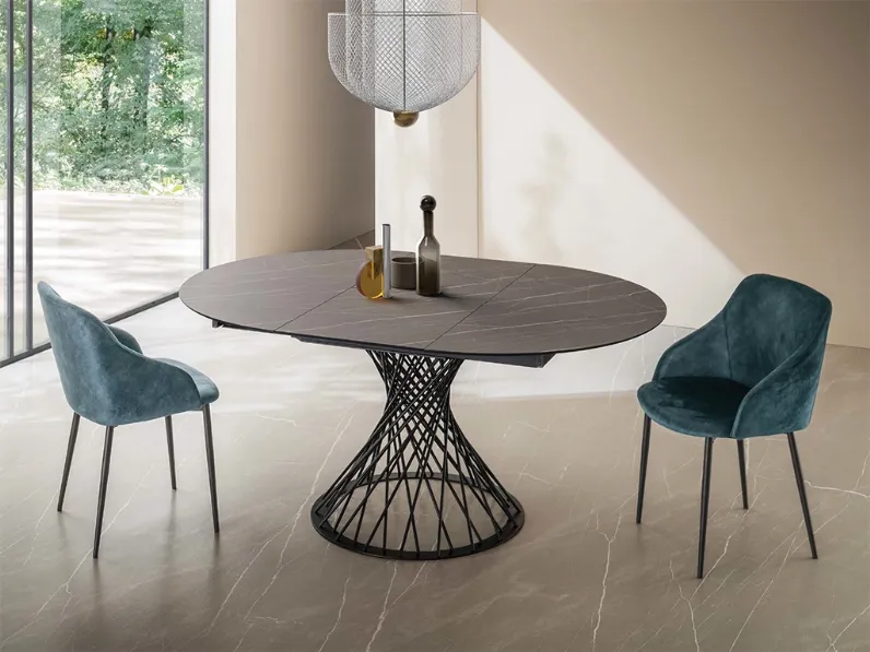 Tavolo rotondo allungabile Franz di La Primavera