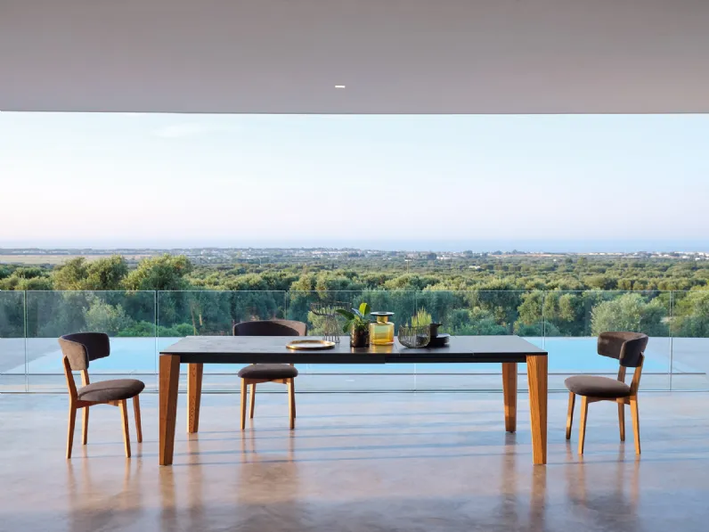 Tavolo allungabile Cartesio T88 di Friulsedie