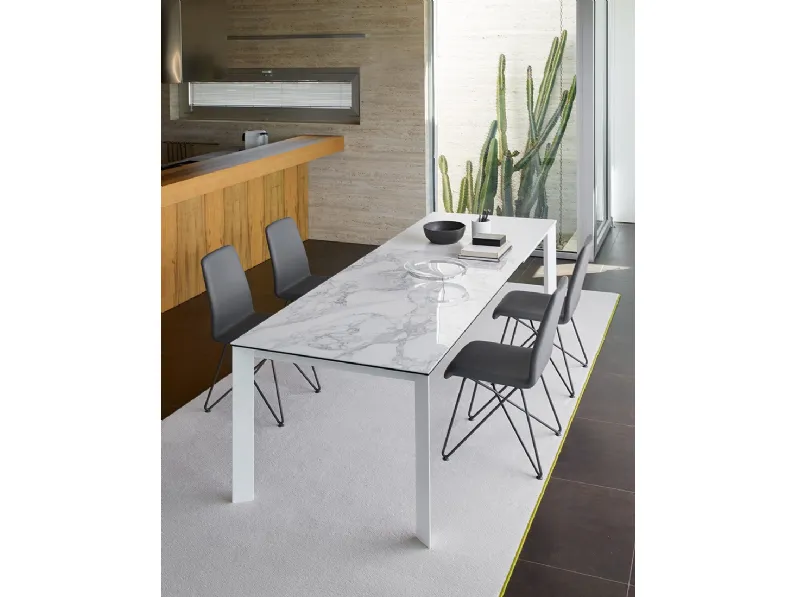 Tavolo allungabile Galileo T93 di Friulsedie