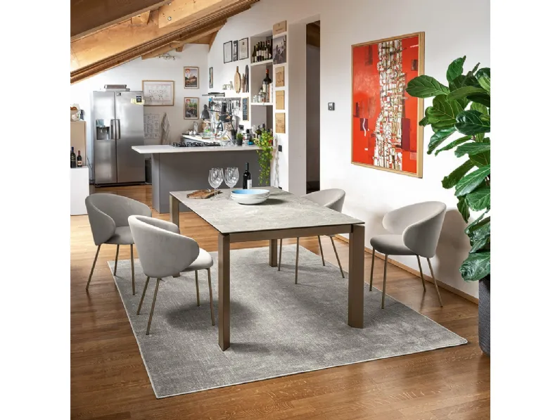 Tavolo allungabile Gate di Connubia