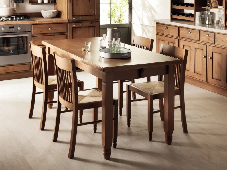 Tavolo Gea in legno di Scavolini