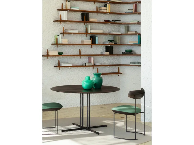 Tavolo rotondo Graphic di Potocco