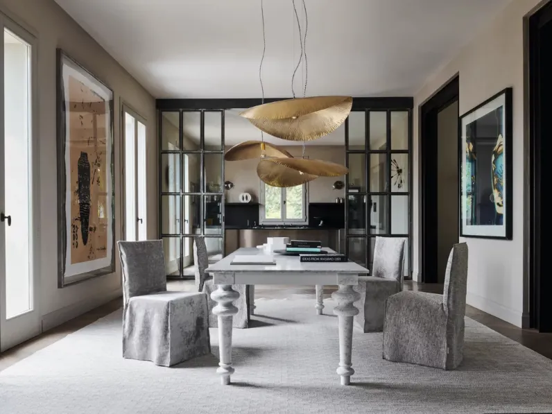 Tavolo Gray 33 in marmo di Gervasoni