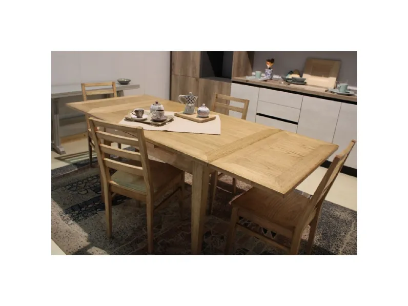 Tavolo allungabile in legno Galway di Fratelli Raffagnini