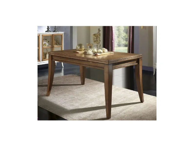 Tavolo moderno in castagno H916/C di Fratelli Raffagnini