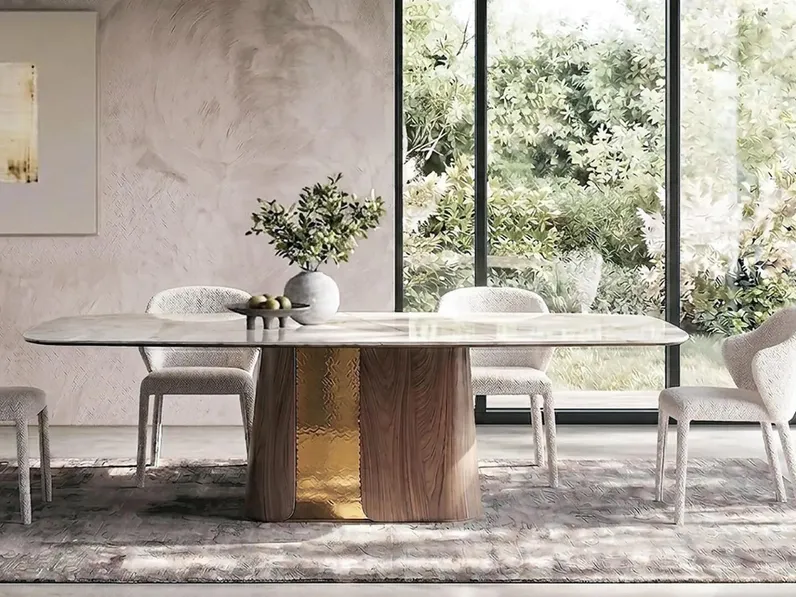 Tavolo in ceramica Hero di Tafaruci