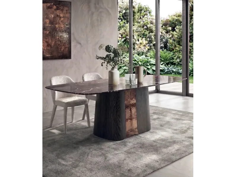 Tavolo in ceramica Hero di Tafaruci