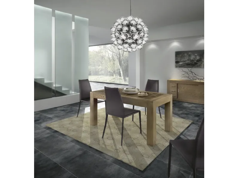 Tavolo allungabile in legno Icon 2|0 IM4316 di Imba Srl