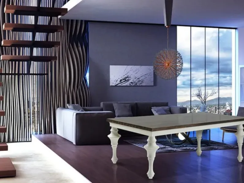 Tavolo Infinity 08 in legno massello di Bamart