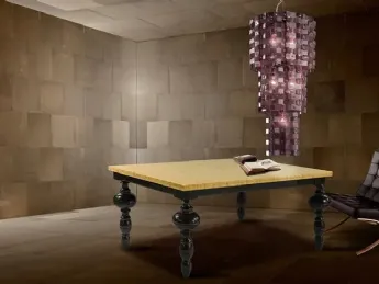 Il Tavolo Infinity Giotto di Bamart fonde design contemporaneo e solidità artigianale per un dining 