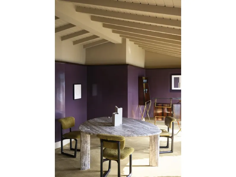 Tavolo in marmo Isamu Stone di Baxter