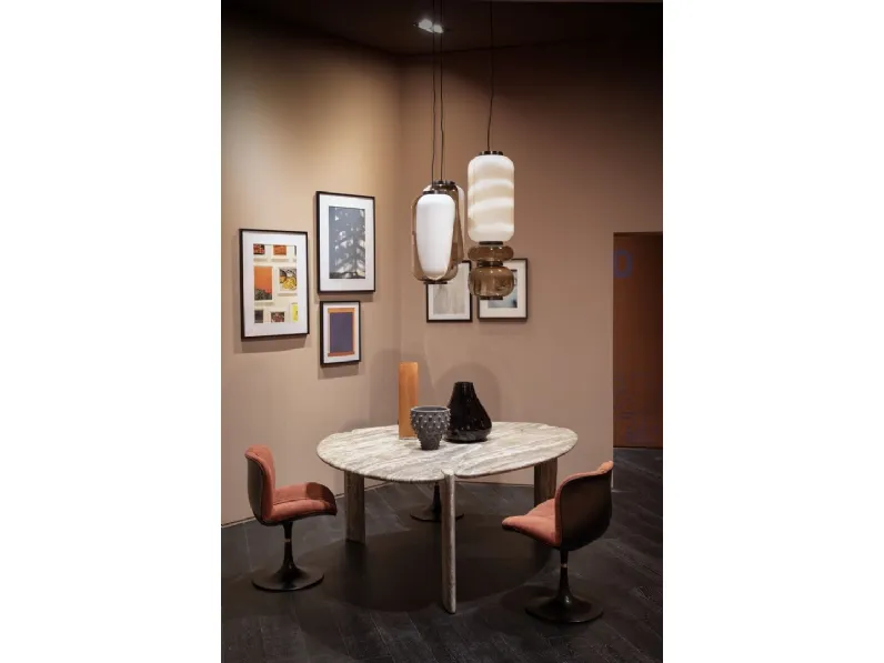 Tavolo in marmo Isamu Stone di Baxter