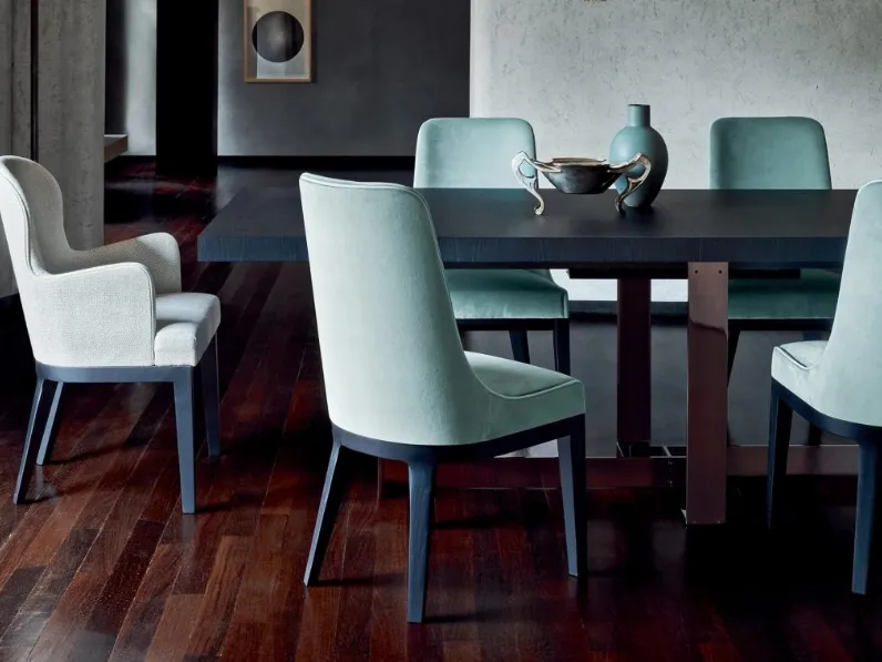 Tavolo allungabile in legno e metallo Jacques di Flexform