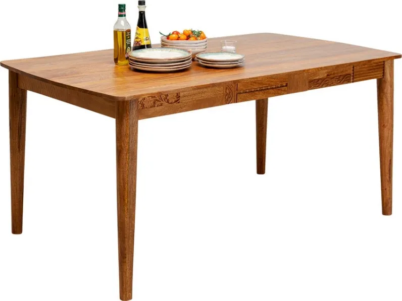 Tavolo James in legno di mango di Kare Design