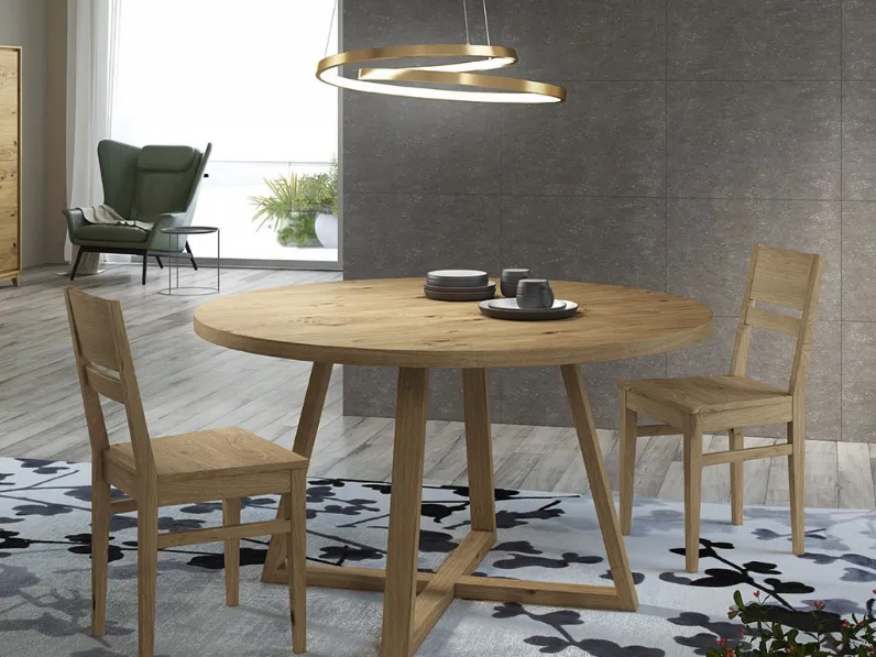 Tavolo rotondo Kalì 300 di Casa d'Oro