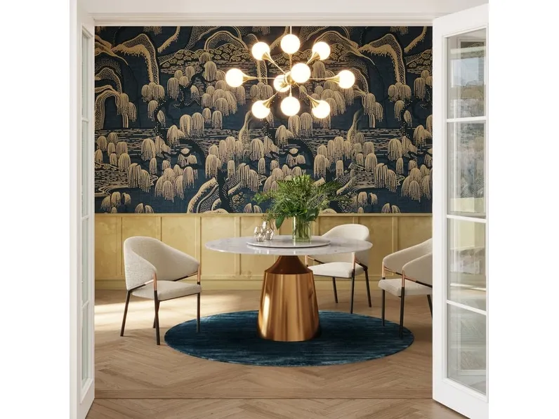 Tavolo rotondo in gres Lucia di Kare Design