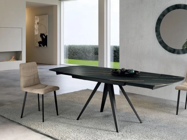 Tavolo allungabile Kyoto 140 di Stones